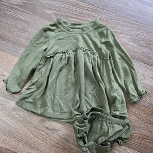 Cat & Jack Olive Green Baby Sweater